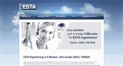 Desktop Screenshot of estahotline.com